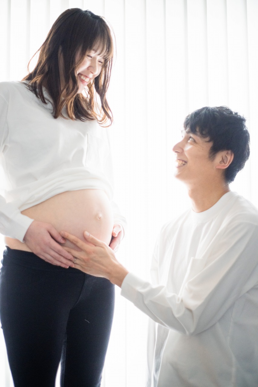 マタニティ フォト 自宅