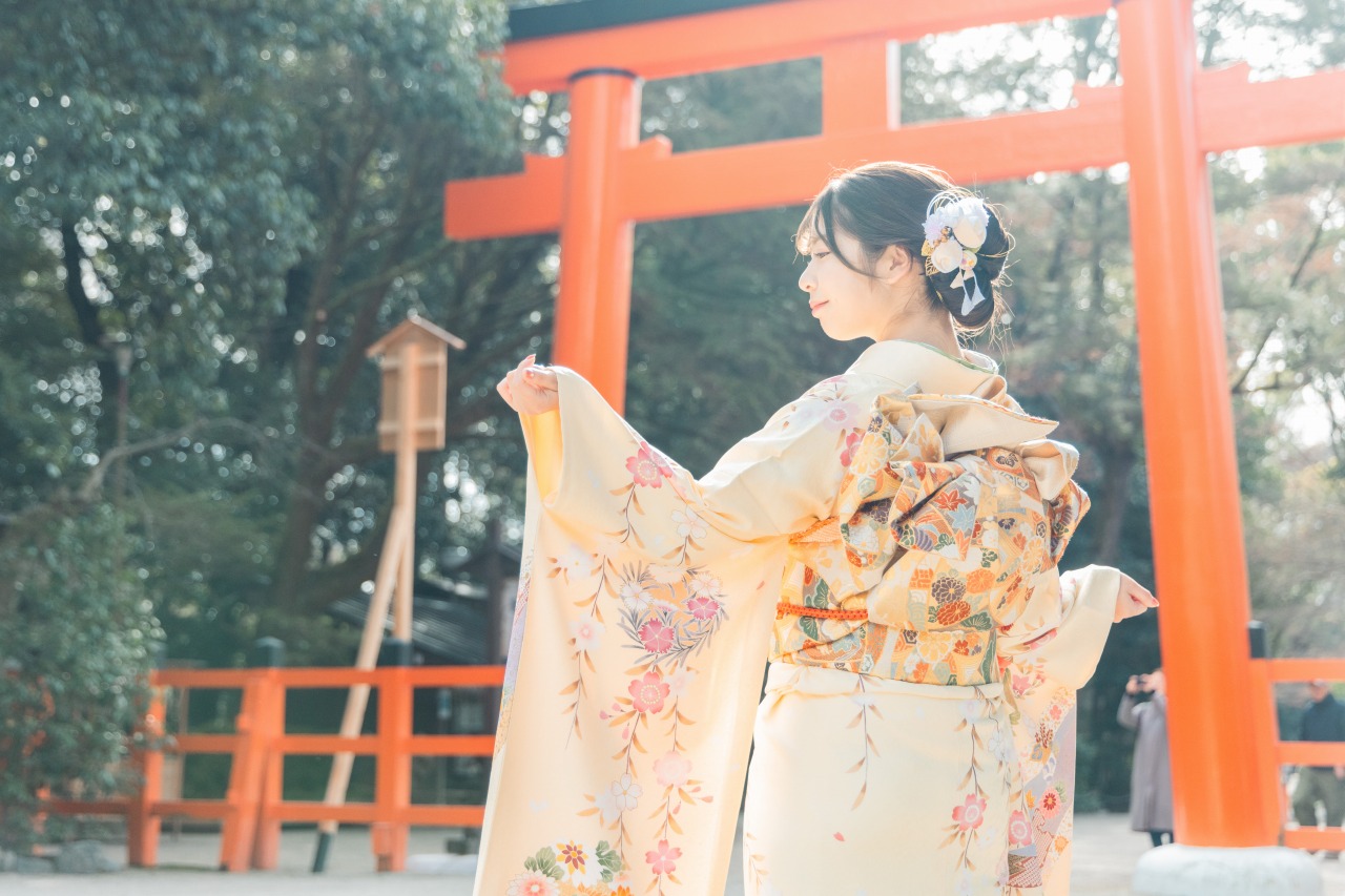 Kyoto photoshooting at shrine(solo)