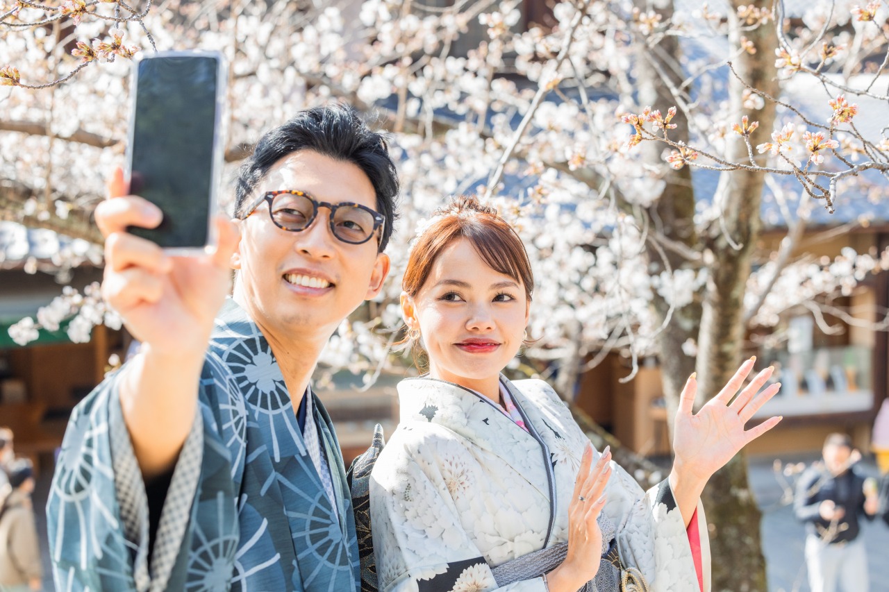 Kyoto photoshooting at Yasaka(Couple)