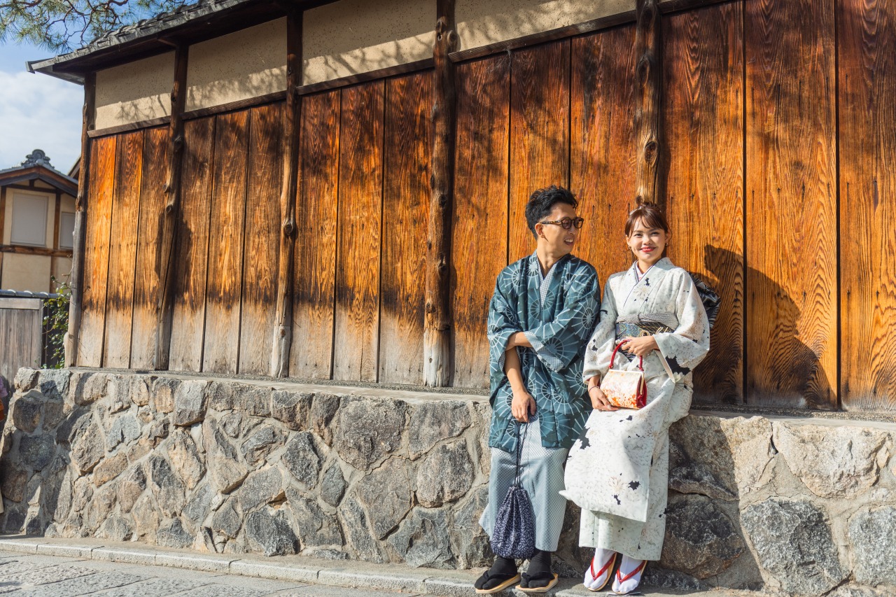 Kyoto photoshooting at Yasaka(Couple)