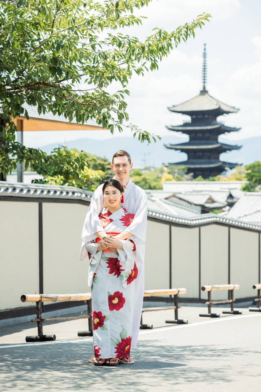 Kyoto photoshooting at Yasaka(Couple)
