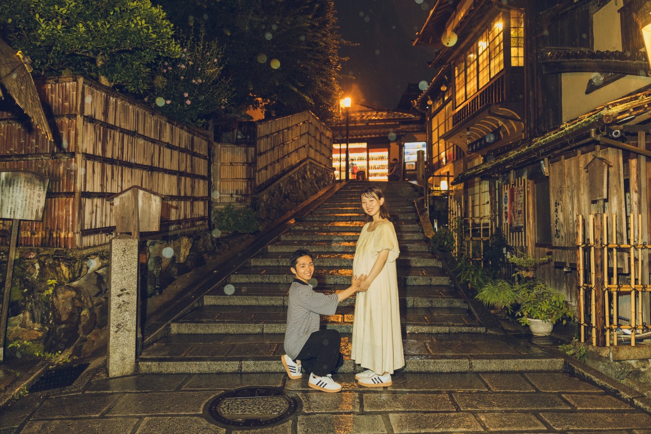 Kyoto photoshooting at Yasaka(night)