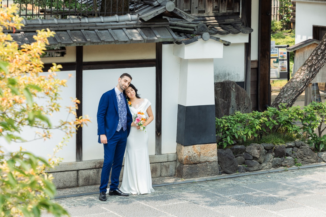 Kyoto wedding photoshooting at Yasaka