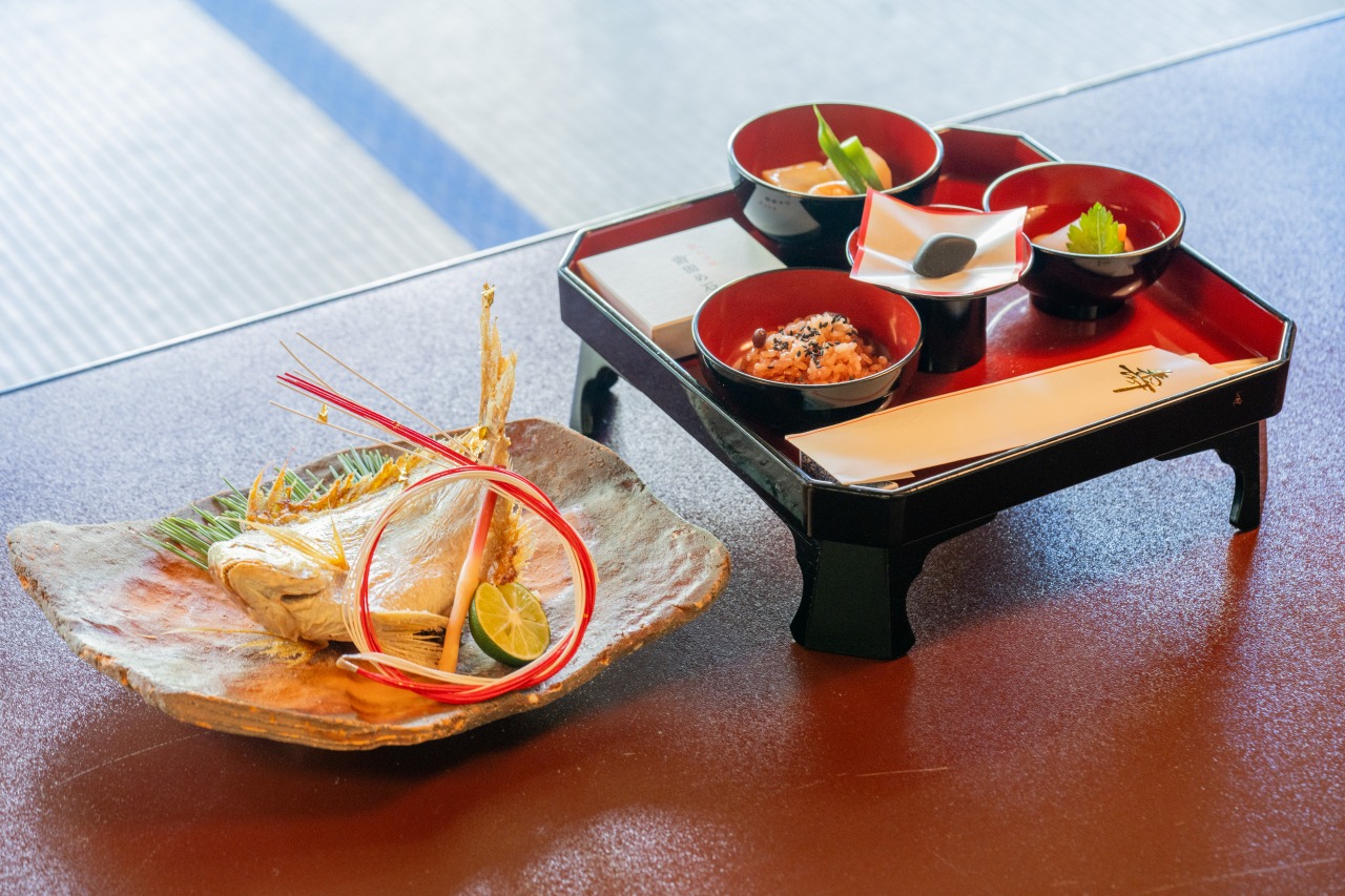 お食い初め膳の写真 (とうふ屋うかい)