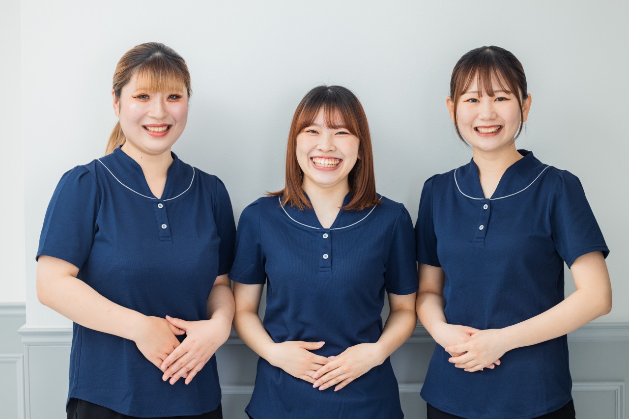 大阪 採用写真 集合写真|医療・介護系ユニフォームのチーム(採用サイト用)