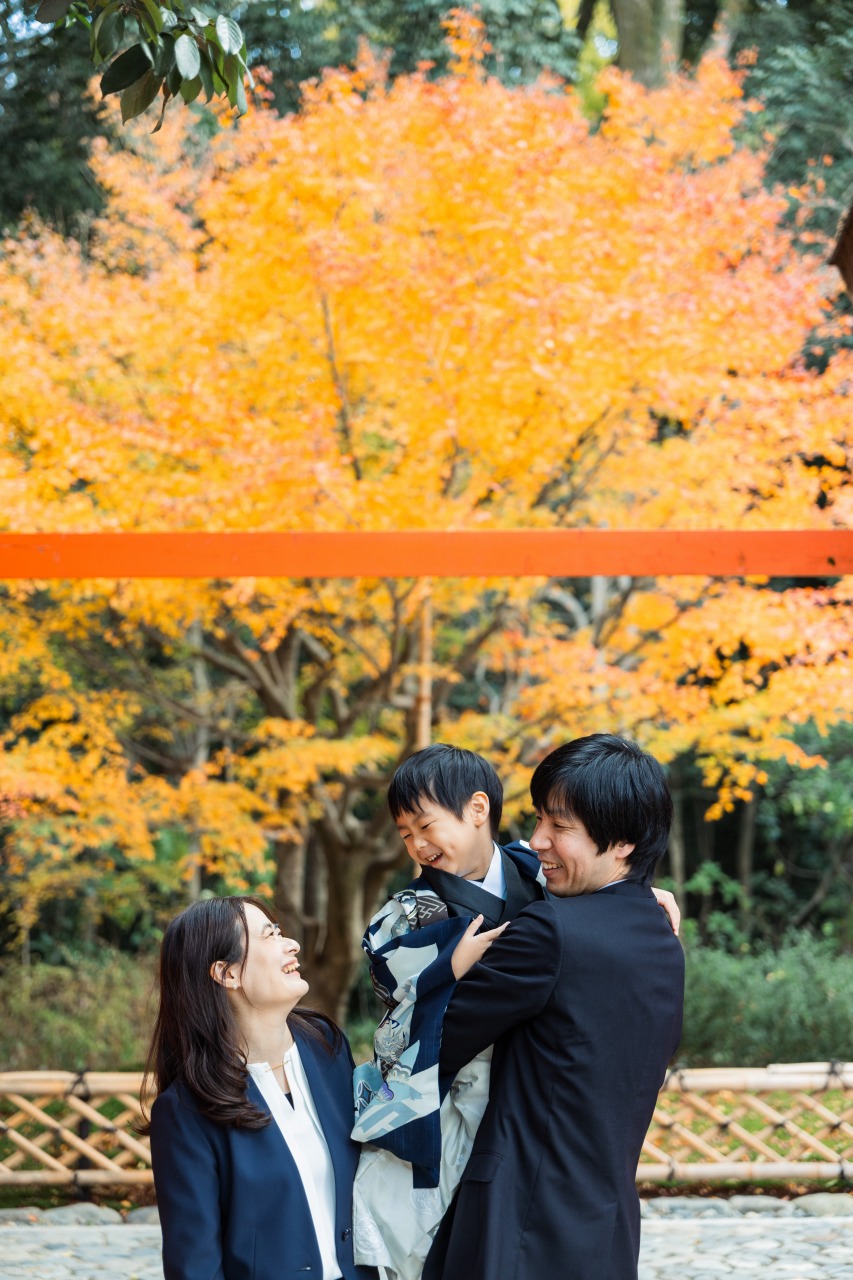 下鴨神社での七五三写真15