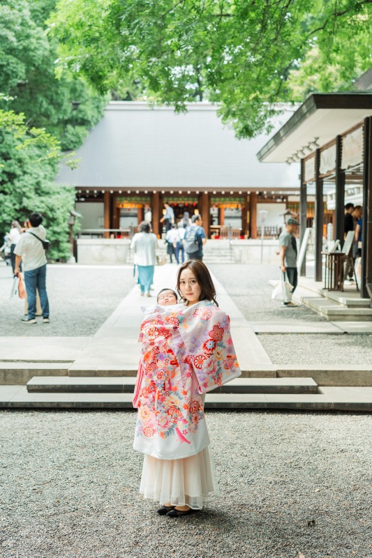 乃木神社でのお宮参り写真07