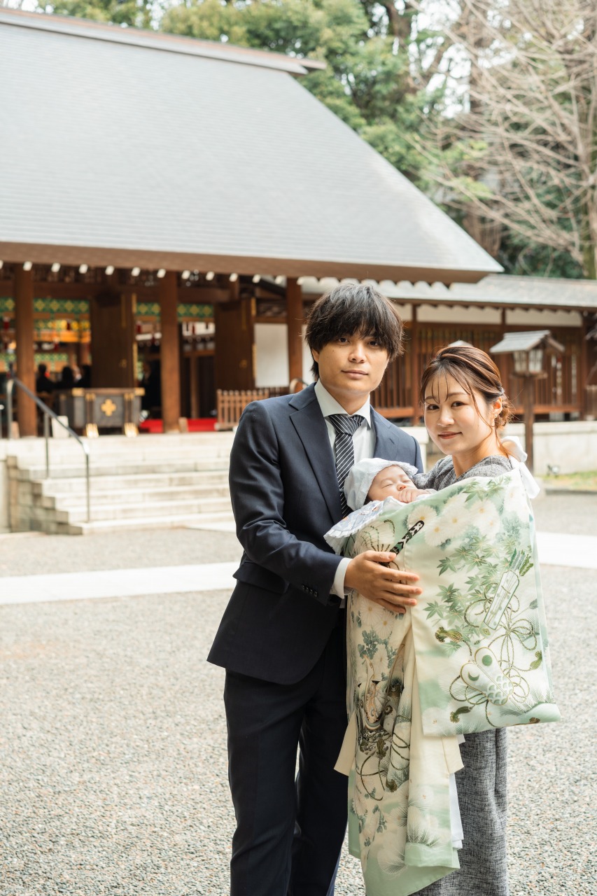 乃木神社でのお宮参り写真06