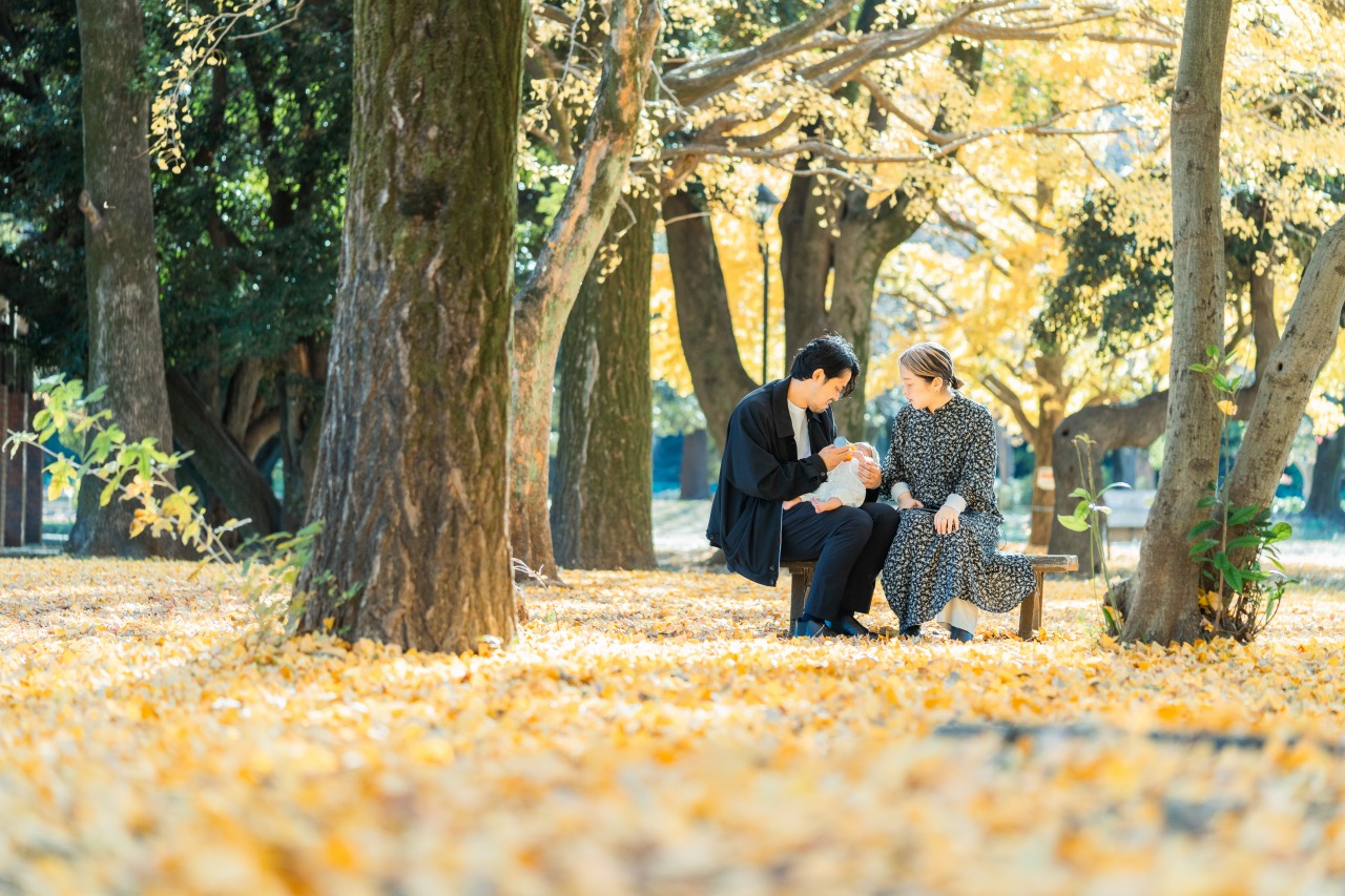 大宮八幡宮でのお宮参り写真15