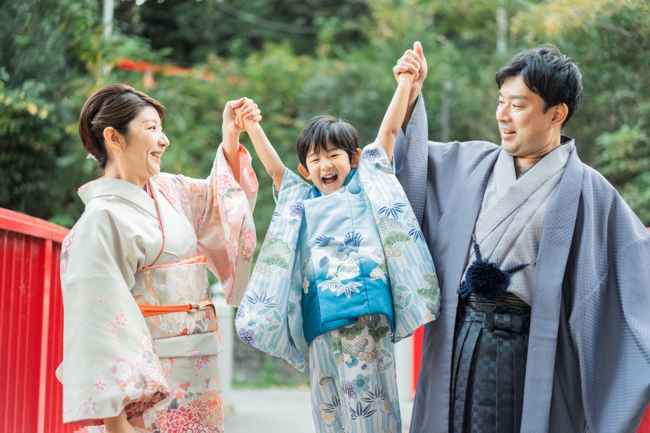 大宮八幡宮での七五三写真02