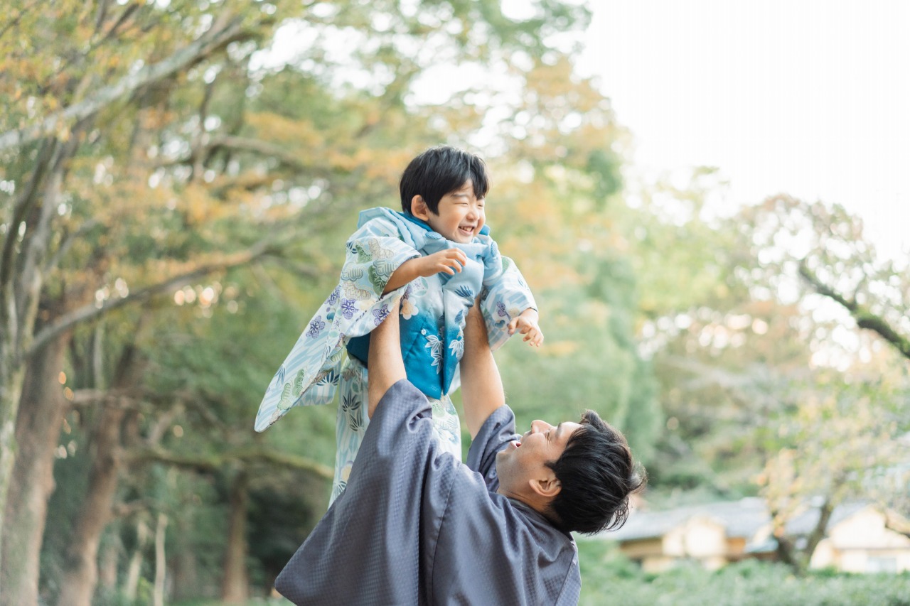 大宮八幡宮での七五三写真10