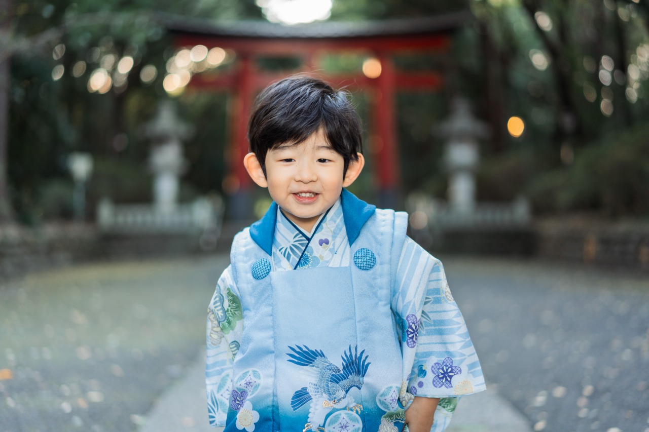 大宮八幡宮での七五三写真04