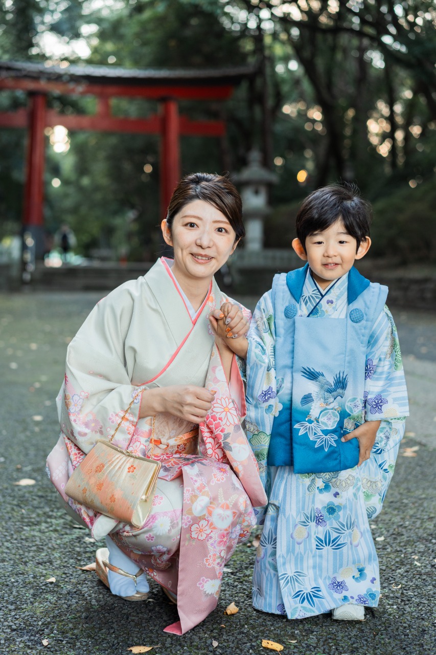 大宮八幡宮での七五三写真05