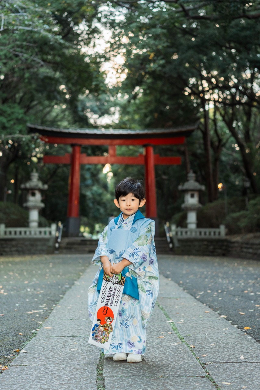 大宮八幡宮での七五三写真07