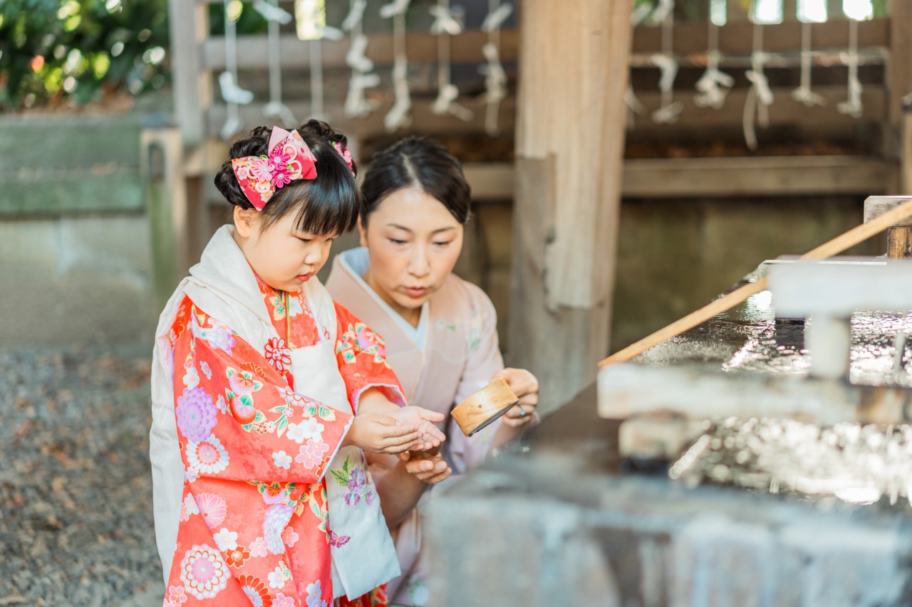 川越氷川神社での七五三写真13