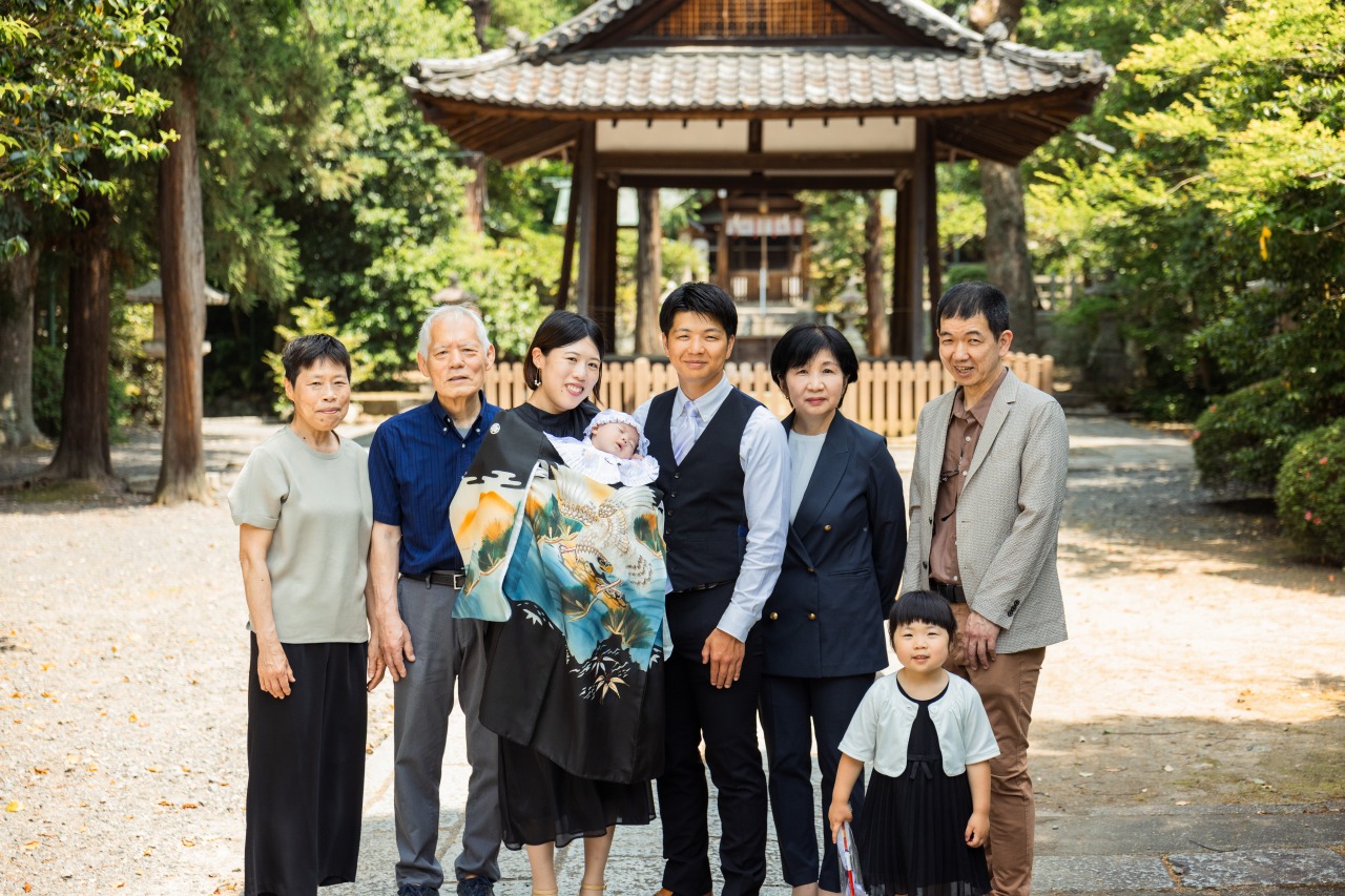 木嶋神社（蚕ノ社）でのお宮参り写真05