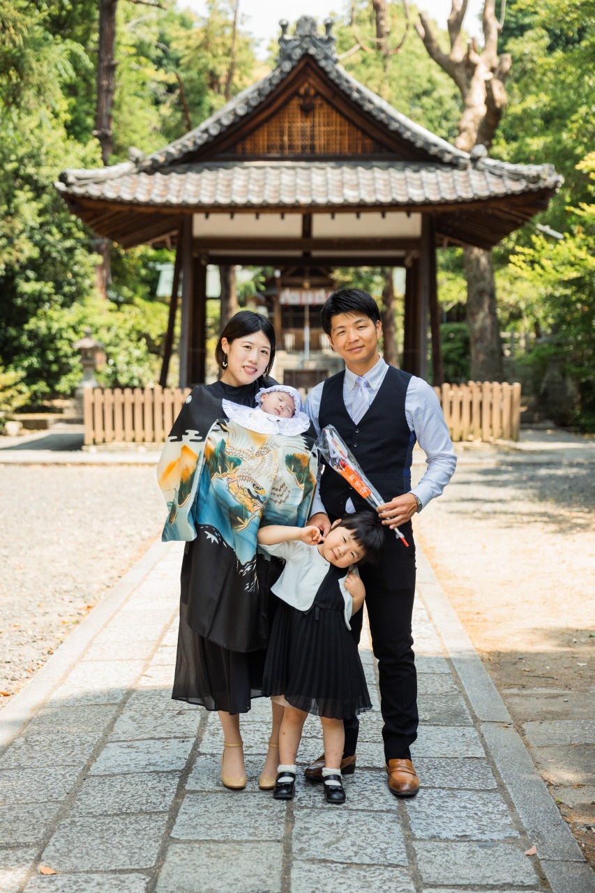 木嶋神社（蚕ノ社）でのお宮参り写真04