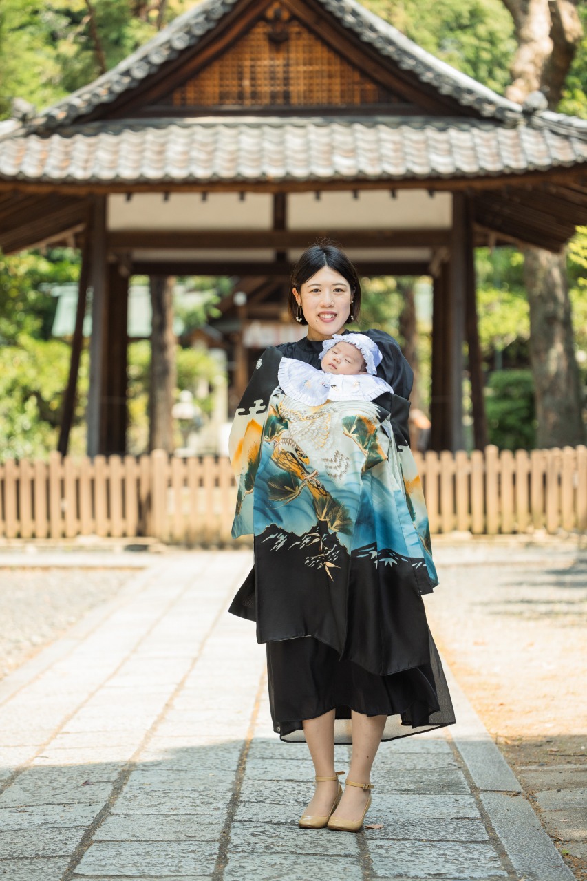 木嶋神社（蚕ノ社）でのお宮参り写真06