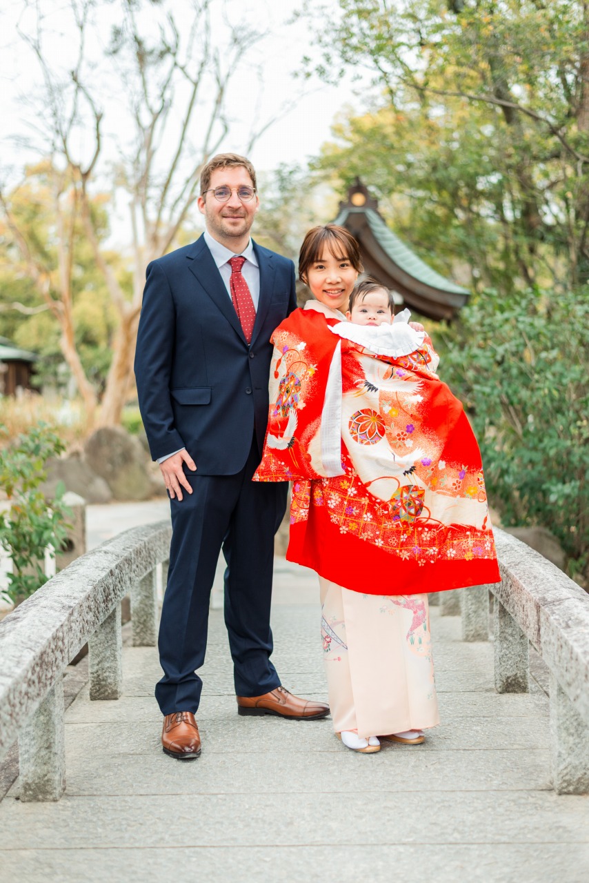 西宮神社でのお宮参り写真14