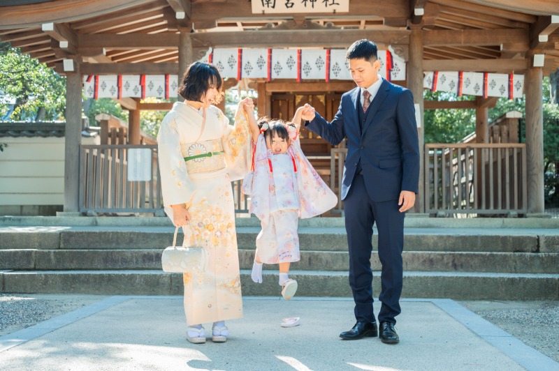 西宮神社での七五三写真13