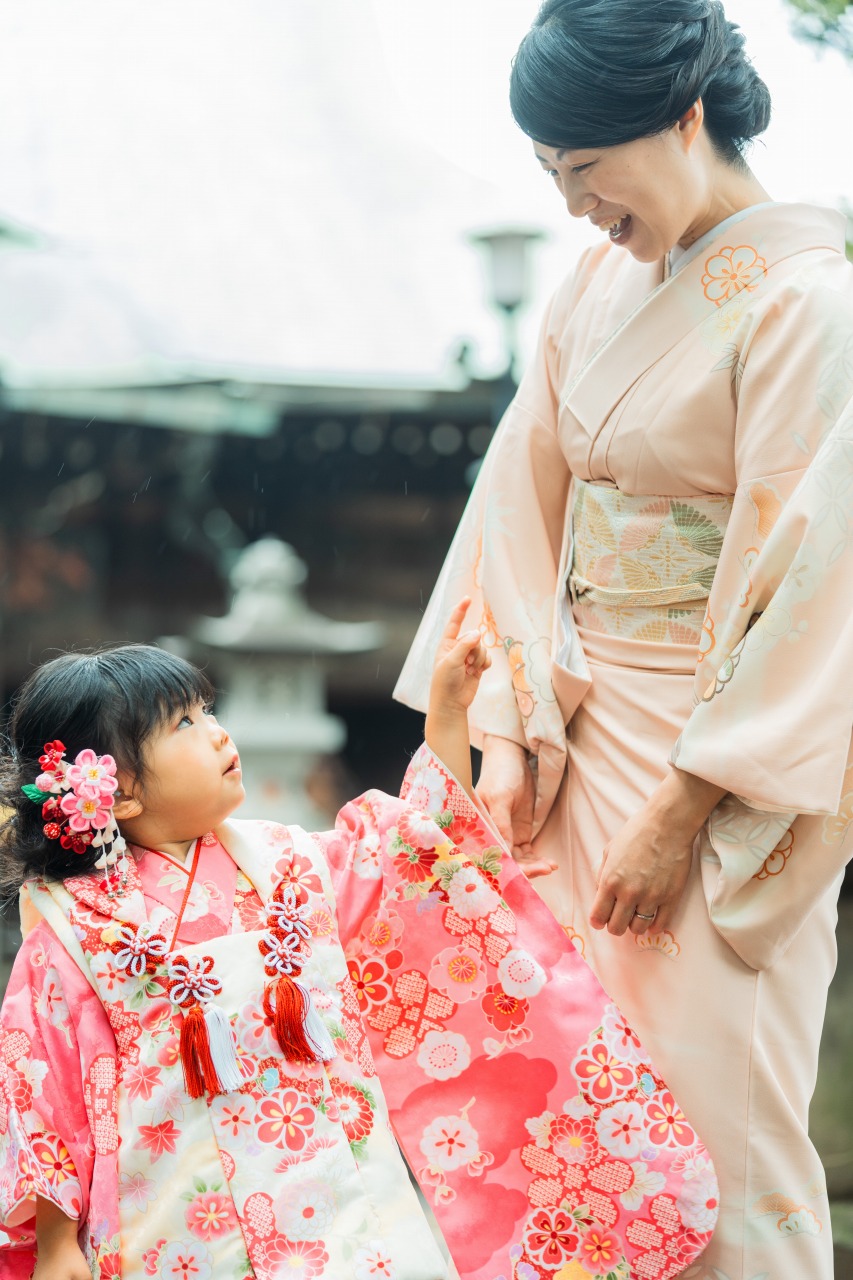 鬼子母神での七五三写真04